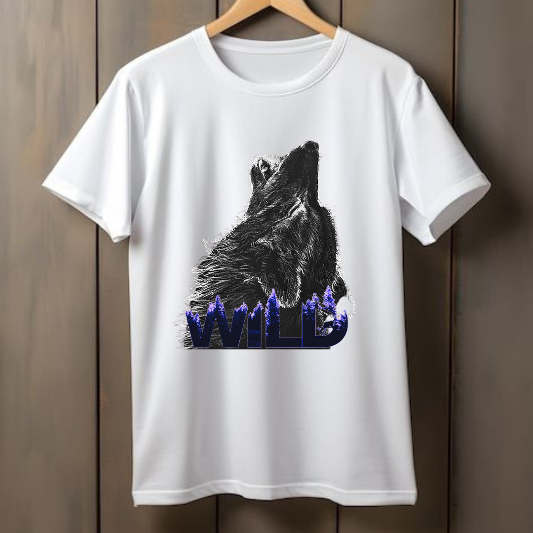 Wild Wolf Short Sleeves T Shirt