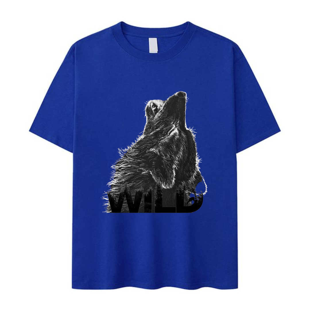 Wild Wolf Short Sleeves T Shirt