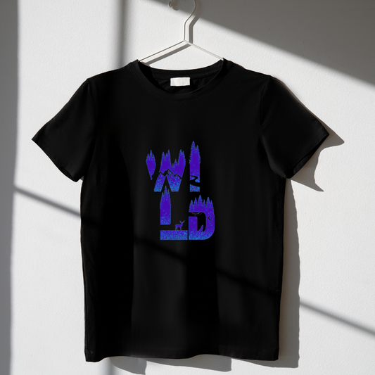 Wild Cool Design Short Sleeves T Shirt