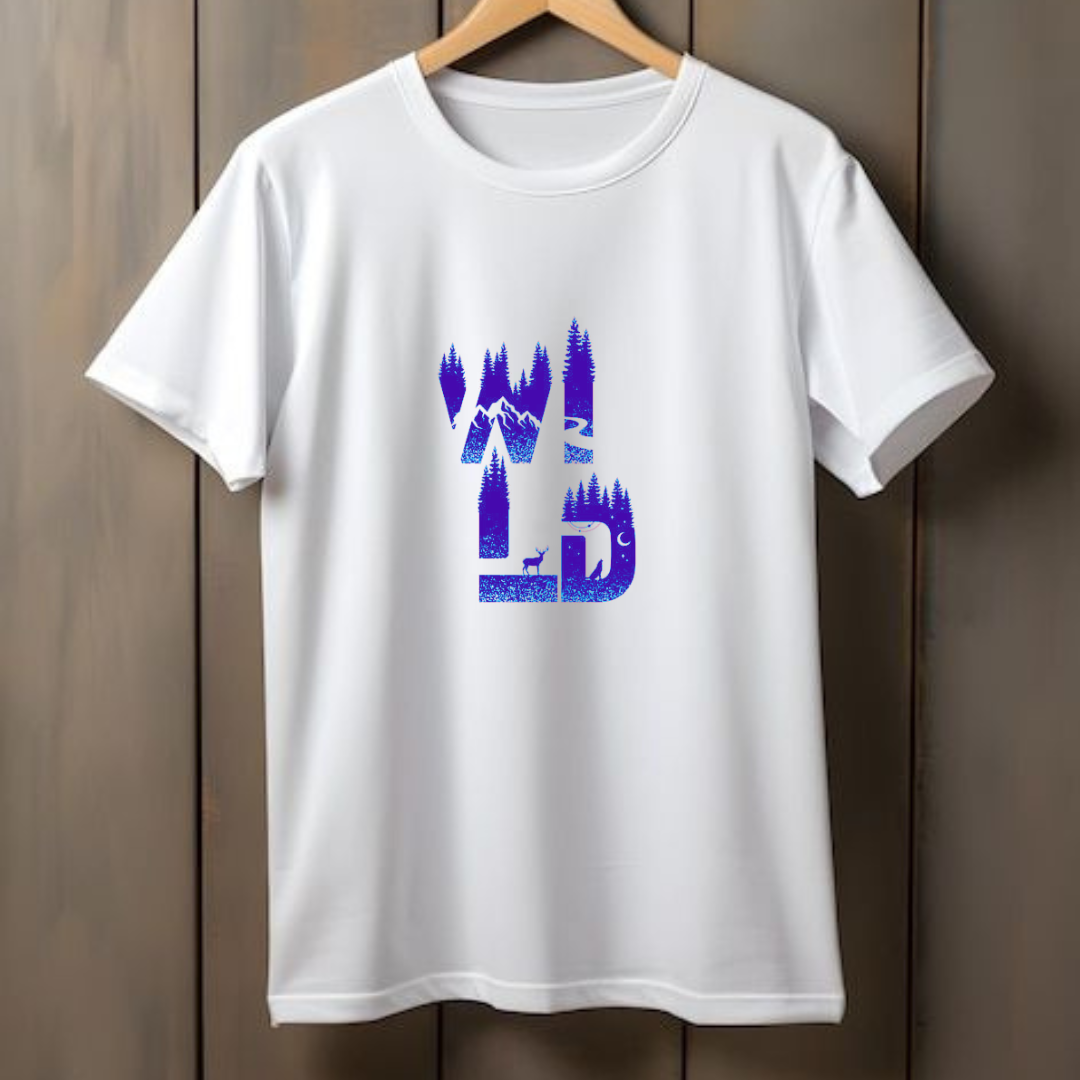 Wild Cool Design Short Sleeves T Shirt