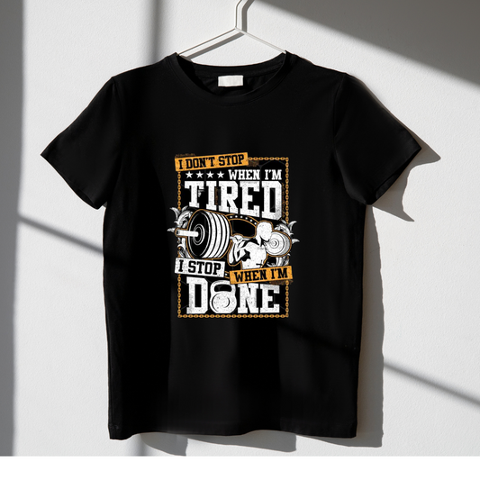 I Dont Stop Short Sleeves T Shirt