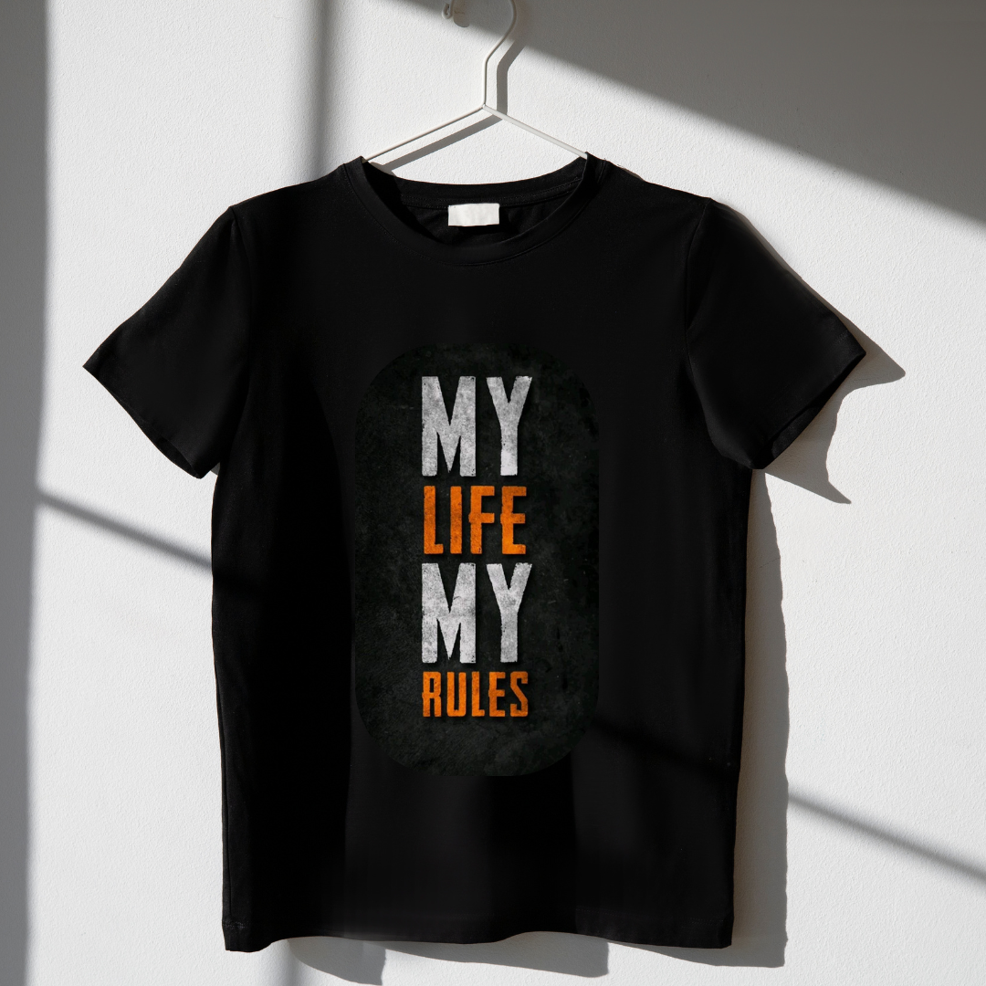 My Life My Rules Short Sleeves T Shirt