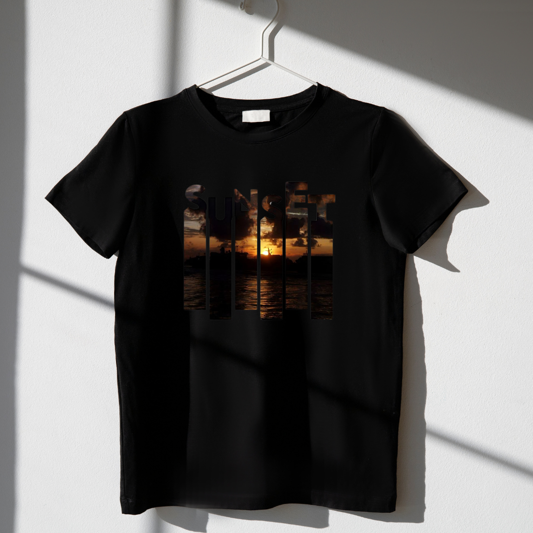 Sunset  Short Sleeves T Shirt