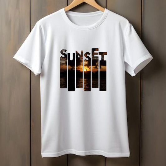 Sunset  Short Sleeves T Shirt