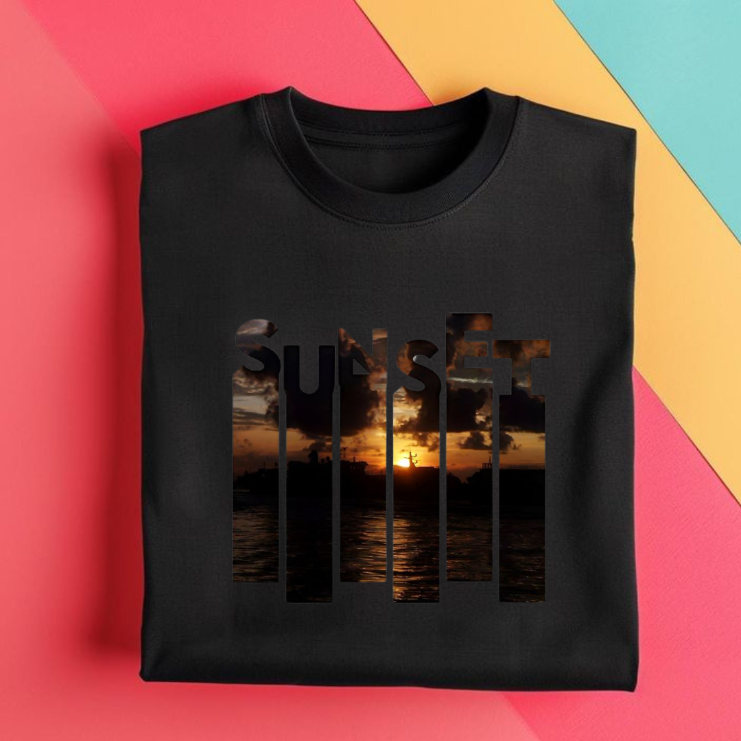 Sunset  Short Sleeves T Shirt